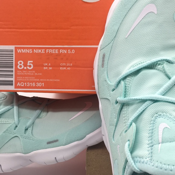 - WMNS NIKE FREE RN 5.0 teal tint/white - Picture 8 of 8